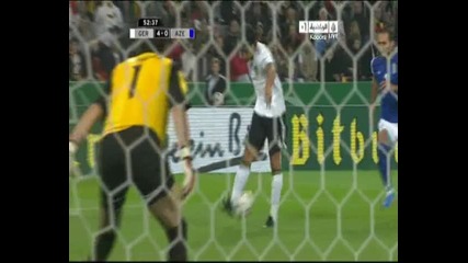 07.09.2010 Германия 4 - 0 Азербайджан автогол на Садиков 