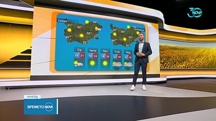Прогноза за времето (30.07.2024 - сутрешна)