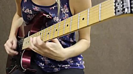 ♪ 2 Female Guitarists Shred Off Lauren Lace Vs Tina S ♪