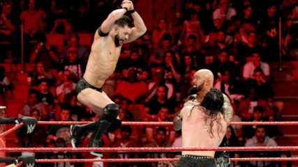 Finn Bálor, Luke Gallows & Karl Anderson vs. Elias & The Miztourage: Raw, Jan. 1, 2018