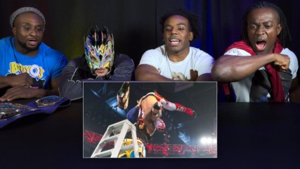 The New Day and Kalisto rewatch their insane Triple Threat Ladder Match from WWE TLC 2015: WWE Playback