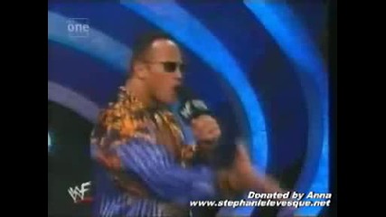 Smakedown 27.04.2000. Stephanie add Triple H след шоуто