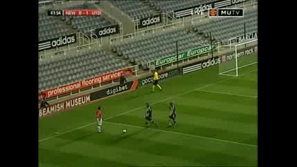 Kiko Macheda hat - trick United vs Newcastle