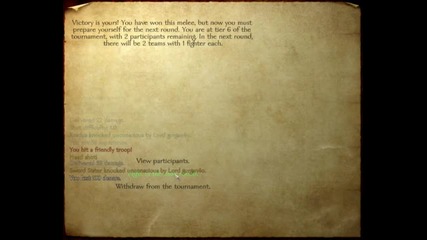 Mount&blade Tournament #4