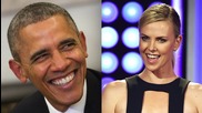 Charlize Theron Invited President Obama to a Strip Club