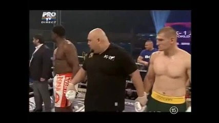 K - 1 2010 Errol Zimmerman vs Catalin Morosanu World Gp