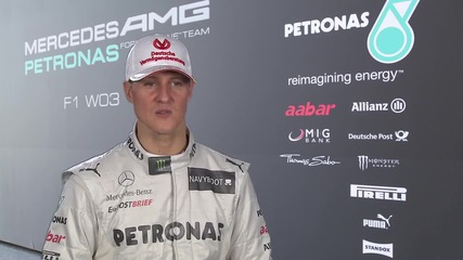 Mercedes Amg F1 W03 launch - Michael Schumacher interview