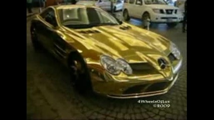 Златният Mercedes Slr Mclaren