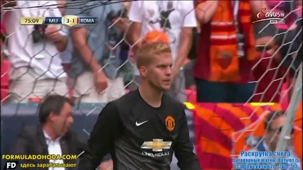 Манчестър Юнайтед срещу Рома 3-2 Всички голове и акценти [international Champions Cup]