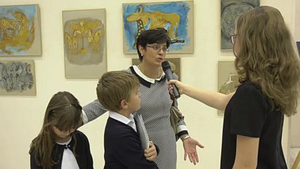 България в детските очи - izlojba short-interwuta
