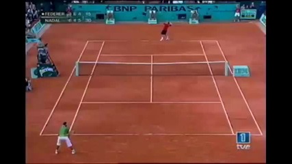 Nadal vs Federer - Roland Garros 2005