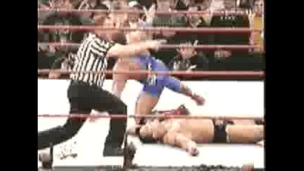 2000 - Kurt Angle Olympicslams The Rock To