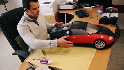 Bugatti Veyron - Paper Supercraft