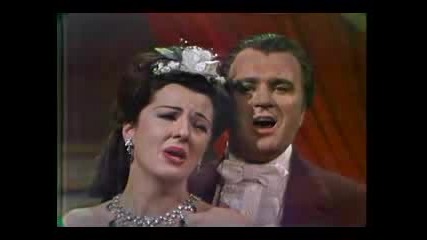 Anna Moffo Nicolai Gedda - La Traviata Duet