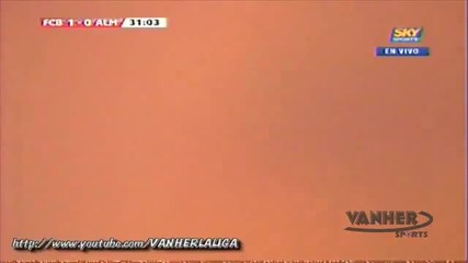 Барселона - Алмерия 1 - 0 03.10.2009