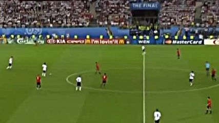 Евро 2008 Германия - Испания_ 1 тайм