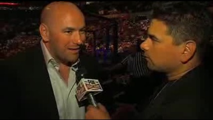 Ufc 102 : Dana White on Marquardt & Thiago Silva 
