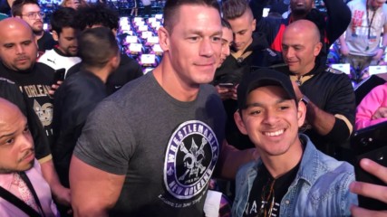 John Cena takes his seat at WrestleMania as a fan: WWE.com Exclusive, April 8, 2018