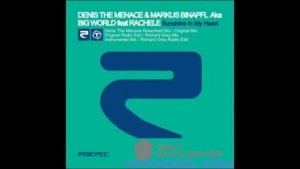 Denis The Menace _ Markus Binapfl feat. Rachele - Sunshine I