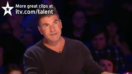 Anthony Barnett Jose gladiator - Britain's Got Talent 2012