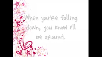 Selena Gomez - Falling Down [lyrics on screen]