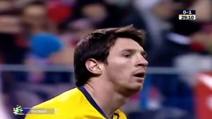 Lionel Messi vs. Atletico Madrid 08-09 by Lionel Messi 10i