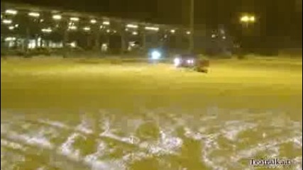 car sledge and drifting bmw x6 audi tt 