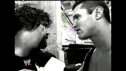 BackLash 2004 - Randy Orton Vs Mick Foley Part 1/2