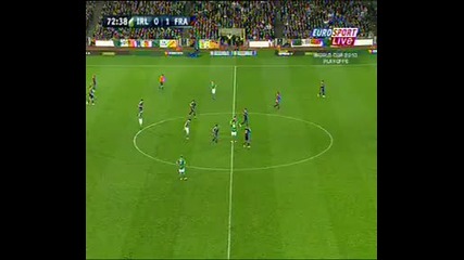 14.11 Петлите убиха мечтата на Ейре насред Дъблин - Ейре - Франция - 0:1 