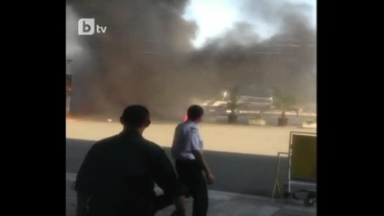 Ексклузивни кадри секунди след взрива на Бомбата в Бургас