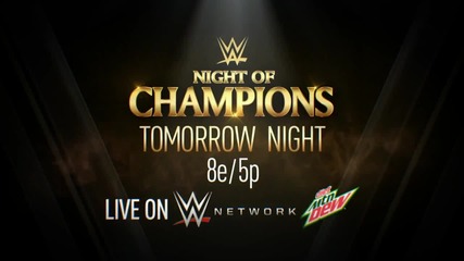 Wwe Night of Champions 2014 - Джон Сина с/у Брок Леснър [реклама]