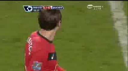 гол~! Dimitar Berbatov vs Blackburn 