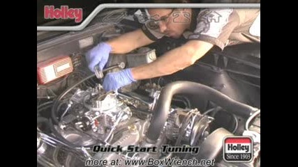 Carburetor Installation how to Help Video - Holley Carb Dvd