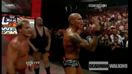 Randy Orton, Chris Jericho & Big Show vs John Cena, Mark Henry & Mvp | Raw | 21.9.2009 / not full / 