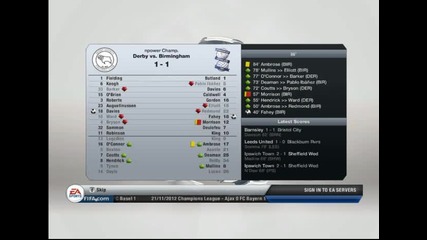 Fifa 13 - Manager Mode S1 Ep6 with Birmingham City-головото шоу на лице!!