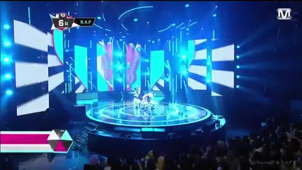 B.a.p - Crash @ M!countdown (06.09.2012)