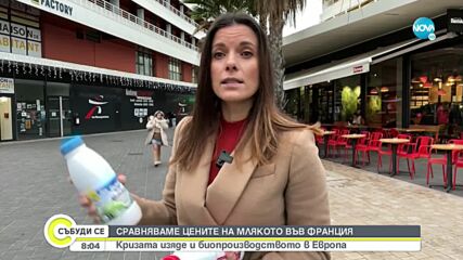 Криза с млякото във Франция: Страната се опитва да спаси био храните си