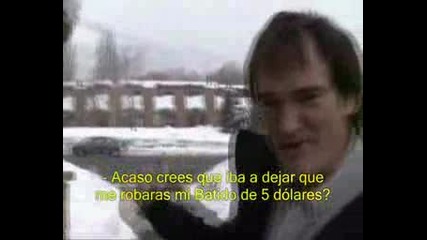 Quentin Tarantino Атакува Журналист