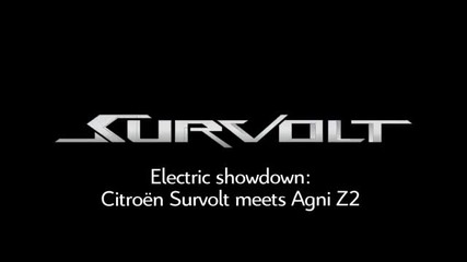 Electric car vs bike - Citroen Survolt vs Agni Z2