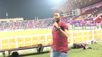 Арабска музика - Tamer Hosny Ana Masry egypt Vs Brazil Match