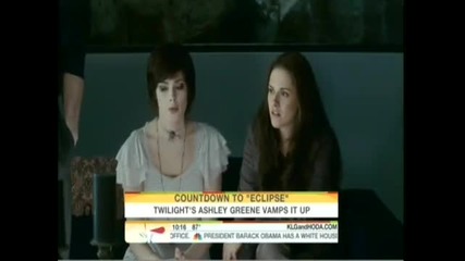 Ashley Greene Interview Of The Twilight Saga Eclipse (live On The Today Show) 