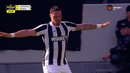 Goal by PFC Lokomotiv Plovdiv