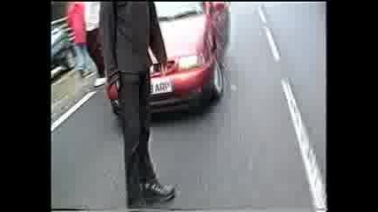 Ferrari crash