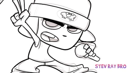 Watch Me Draw Parappa the Rappa