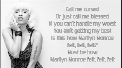 # Превод # Nicki Minaj - Marilyn Monroe # Lyrics #