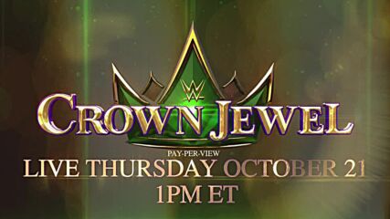WWE Crown Jewel set for Thursday, Oct. 21