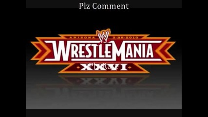 Wrestlemania 26 Results 