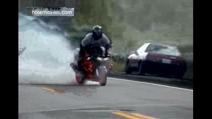 Екстремни мотористи ! Cbr900 - Burnout