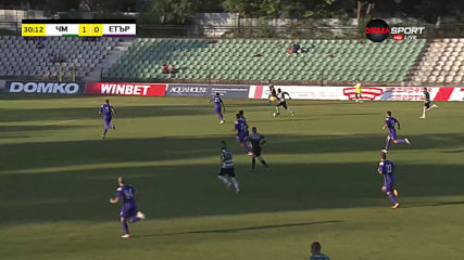 Черно море - Етър 1:0 /първо полувреме/