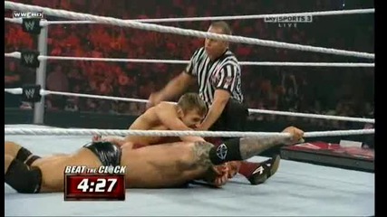 Wwe Daniel Bryan vs. Batista– Beat the Clock Challenge 